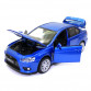 Іграшкова машинка металева «Mitsubishi Lancer Evolution» Автопром Мітсубісі, синій, 14*5*5 см, (68462)