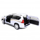 Іграшкова машинка металева «Toyota Land Cruiser Prado» Автопром Тойота джип, білий, 14*5*5 см, (68482)