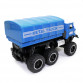 Іграшкова машинка металева військова вантажівка «Автосвіт» синій, світло, звук, 17*10*8 см (AS-2724)