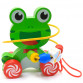 Іграшка розвиваюча для дітей Fun Game Звірятка Каталка Лабіринт Жабеня зелений  14*12*10 см (97783)
