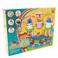 Детский набор для лепки мороженного Замок Fun Game «Замок сладостей», тесто для лепки, формочки 28*32*24 см (7221)