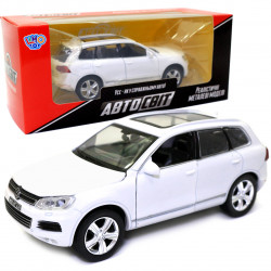 Машинка металева Volkswagen «Автосвіт» Фольксваген джип білий, світло, звук, 14*5*6 см (AS-2716)
