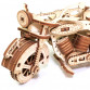 Деревянный 3D конструктор Мотоцикл с коляской UnityWood «Moto R Sahara» 129 деталей 17*13*8 см (UW-005)