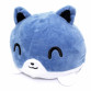 М'яка іграшка Кіт перевертень Shantou Jinxing, двосторонній синій, 15*15*15 см, (М068)