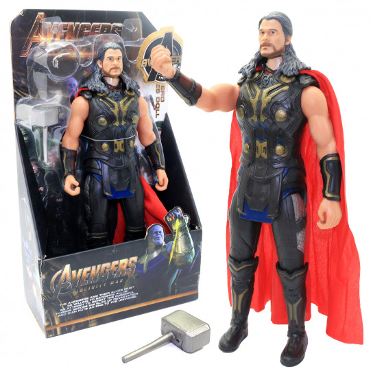 Ігрова фігурка Тор з молотом Thor Marvel Avengers 33 см (3322C)