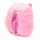 Мягкая игрушка-подушка Хомяк с пледом 3 в 1 розовый 35*25*20 см (M11186)