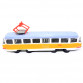Машинка игровая Трамвай «Автопром» металлическая моделька 16*6*3 см (6411B)