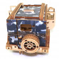 Деревянный 3D конструктор Джип Охотник UnityWood «Jeep Hunter» 176 деталей 19,5*11*9 см (UW-007)