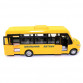 Машинка ігрова Iveco «TechnoPark» Шкільний автобус жовтий метал 15*6*5 см (DAILY-15CHI-YE)