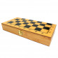 Настольная игра 3в1 Шахматы Шашки Нарды дерево 30*30*5 см (B3116)