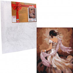Картина за номерами Ідейка «Танцівниця фламенко» 40x50 см (КНО2682)