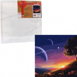 Картина за номерами Ідейка «Шлях до космосу» 50x50 см (КНО9545)