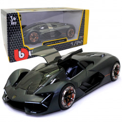 Машинка металева Lamborghini Terzo Millennio "Bburago" Ламборгіні чорний 9*19*4 см (18-21094)