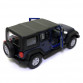 Машинка металева Jeep Wrangler Unlimited Rubicon "Bburago" Джип Вранглер синій 13*6*5 см (18-43012)