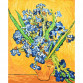 Картина за номерами Ідейка «Іриси у вазі Ван Гог» 40x50 см (КНО2013)