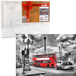 Картина за номерами Ідейка "Яскравий автобус" 40x50 см (КНО2146)