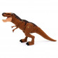 Игрушечный интерактивный Динозавр Тираннозавр «Bambi» коричневый ходит свет звук 50*29*11 см (RS6192)