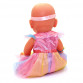 Пупс Младенец Bambi «Малятко Немовлятко» в розовое платье с аксессуарами 33 см (YL171219E-S-UA)