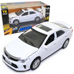 Машинка металева Toyota Camry "AutoExpert" Тойота білий звук світло 15*4*6 см (LF-79509)