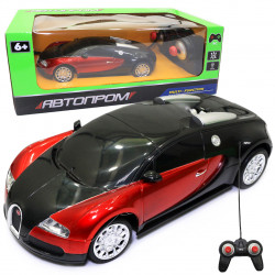 Ігрова машинка на радіоуправлінні Бугатті "Автопром" Bugatti червоний 18*4*9 см (8810)