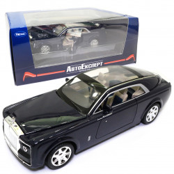 Машинка ігрова Rolls-Royce «АвтоЕксперт» Роллс-Ройс метал синій світло звук 21*6*7 см (EL-8737)