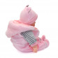 Пупс «Мой малыш» мягкий с соской и одеждой музыка совушка розовый 45 см (M5424RU)