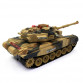 Танк на радіоуправлінні Танковий бій "World of tanks" коричневий фігурка світло звук 40*15*16 см (9995)