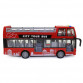 Машинка игрушечная Городской автобус «Автопром» красный звук свет от 3 лет 28*11*7 см (7952AB)