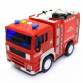 Машинка игровая Пожарная машина «Автопром» Пожарная охрана красный свет звук 18*11*8 см (7675ABC)