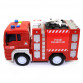 Машинка ігрова Пожежна машина «Автопром» Пожежна охорона червоний світло звук 18*11*8 см (7675ABC)