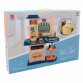Игровой набор детская кухня «Fun cooking» свет звук вода 39 аксессуаров Синий 76 см (838А/В)