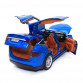 Іграшкова металева машинка Tesla Model 5 «Автопром» Тесла світло звук синій 21*7*8 см (7574B)
