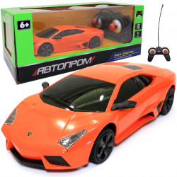 Машинка на радіоуправленії Lamborghini Reventon «Автопром» Ламборджини Ревентон оранжевий 18*8*5 см (8825)