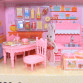 Игровой набор Кухня Miliya для зайчика игрушечная мебель аксессуары 40 см (55002-1)
