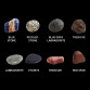 Розкопки розкопки дорогоцінного каміння Чорна гора Sciens Can Giant causeway Top Bright 21*18*19 см (160024G)