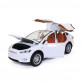 Іграшкова металева машинка Tesla Model 5 «Автопром» Тесла світло звук білий 21*7*8 см (7574B)
