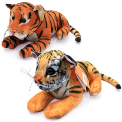 Мягкая игрушка Тигр Копиця Тигренок мех искусственный цвет в ассортименте 17*40*20 см (00154)