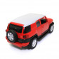 Іграшкова машинка металева Toyota FJ Cruiser Автопром Тойота джип червоний світло звук 14*5*6 см (68304)