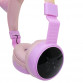 Беспроводные наушники с ушками и рогом Unicorn KD80 Единорог с подсветкой 17*21*7 см (purple)
