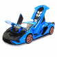 Іграшкова машинка металева Lamborghini Sian «АвтоЕксперт», Ламборджіні Сіан, світло, звук, 20*8*5 см блакитний (GT-1502)