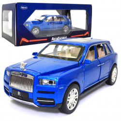 Игрушечная машинка металлическая Rolls-Royce «АвтоЕксперт» Роллс-Ройс синий свет звук 20*8*7 см (GT-4502)
