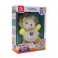 Іграшка для малюків, м'яка брязкальце TK Group, лев, світло, звук, укр. мова (53796)