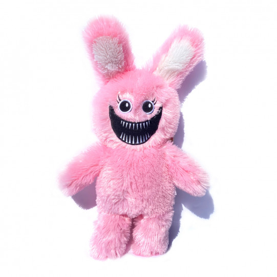 М'яка іграшка Хагі Вагі Заєць "Poppy Playtime" Huggy Wuggy рожева 45*28*10 см (00517-2)
