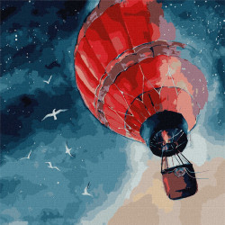 Картина по номерам Идейка « Воздушное чудо» 50x50 см (КНО9548)