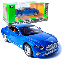 Іграшкова машинка металева Bentley (Бентли) «Автопром», сяня, батар., світ, звук, відкр.двері, від 3 р., 20*8*6 (7571)
