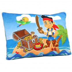 Мягкая детская подушка с принтом «Пираты», сплюшка 40*26*10см (00291-31)