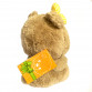 М`яка іграшка плюшевий Мішка Копиця «Ведмедик Люк» з бананом, коричневий, 28*18*14 см, (25476-2)