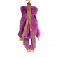 Мягкий рюкзак-игрушка Кисси Мисси «Poppy Playtime» Huggy Wuggy Хагги Вагги Kissy Missy фиолетовый с липучками,  56*64*7см, 00192-30