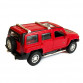 Машинка маталева дитяча Hummer H3  «Автопром» Хамер H3, червона, світ, звук, відкр. двері, баг., 15*6*6 см (68321)