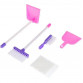 Детский игровой набор для уборки (пылесос, функция всасывания, щетка, совок, в коробке) A5925